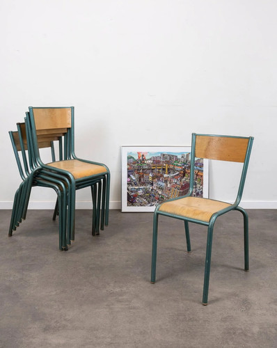 Claude lot 6 chaises - claude,, le