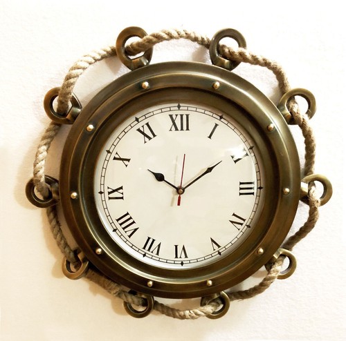 Horloge murale nautique - , 16"
