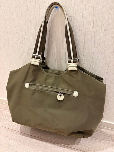 Agnes nylon handbag khaki - agnes, b