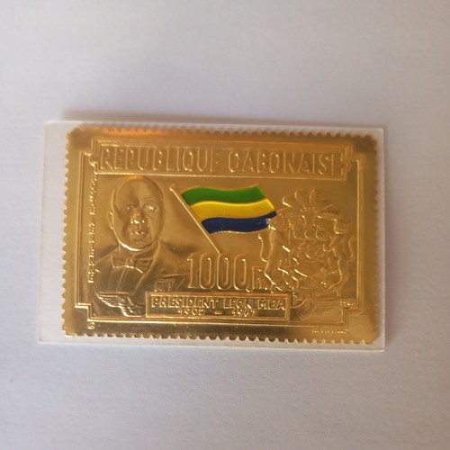 Lot timbres gabon pa - lot, n