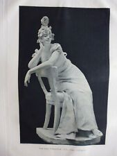 Gravure Salon de 1893 tirage de luxe N°252 de van der Straeten:sous l'empire