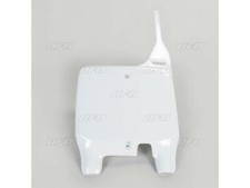 Plaques numéro frontales UFO blanc motocross SUZUKI RM250 1999 - 2000