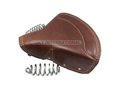 Siège de selle avant en cuir