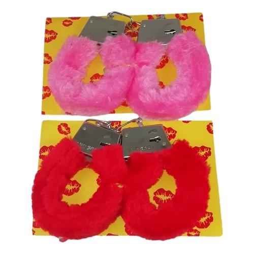 Menottes réglable peluche - menottes,
