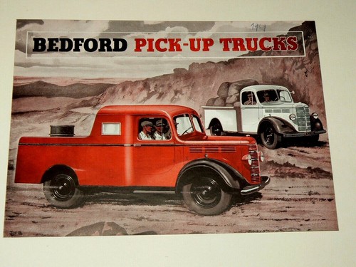 Prospectus camion bedford pick - camion,