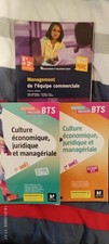 Lot livres BTS NRC / NDRC – Nathan – Management, Culture économique, juridique e