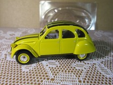 919Y Norev Hachette Citroën 2 CV 6 Paddock 1992 Jaune 1:43 + Blister