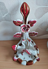 Sujet en porcelaine ancien, couple de cygnes ou d'oies