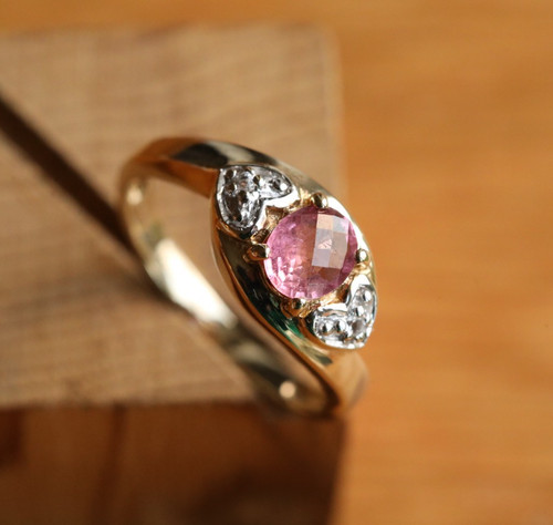 Bague bypass vintage or - bypass,