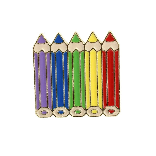 Pin crayons couleur en - crayons,