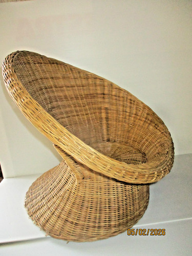 Ancien fauteuil osier - ancien,