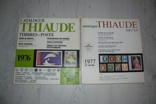 CATALOGUE THIAUDE : TIMBRES-POSTE 1976 & 1977