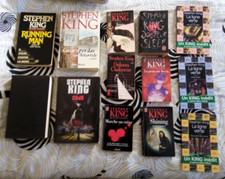 Lot de 12 romans de Stephen King