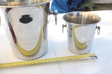 2 SCEAU À CHAMPAGNE 1 grand +