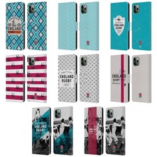 ENGLAND RUGBY UNION HISTORY ÉTUI COQUE EN CUIR POUR APPLE iPHONE TÉLÉPHONES