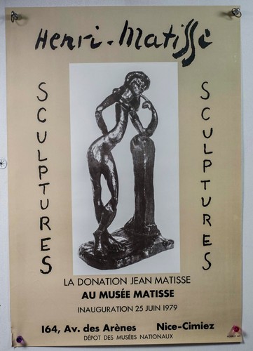 Affiche exposition henri - affiche,