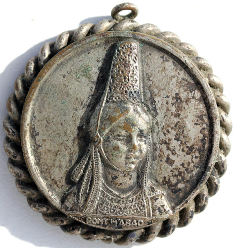 Pendentif breton metal - pendentif,