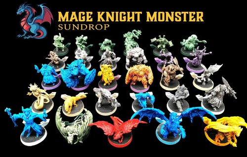 Mage knight monster - knight,