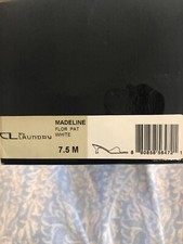 CL by Laundry Madeline White/Red Floral Print Heeled Sandals Women 7.5 M