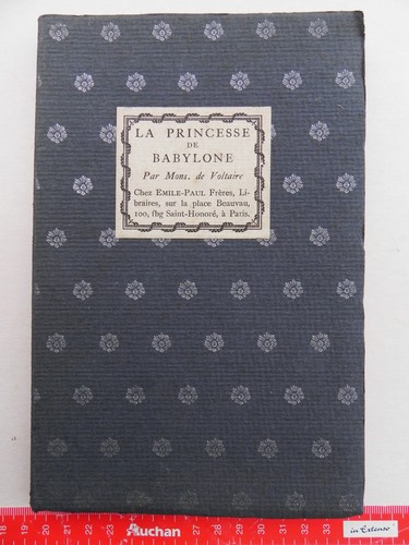 Voltaire princesse de - voltaire:,