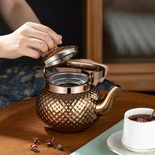 Théière en acier inoxydable