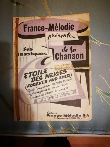 Partition etoile des neiges - partition,