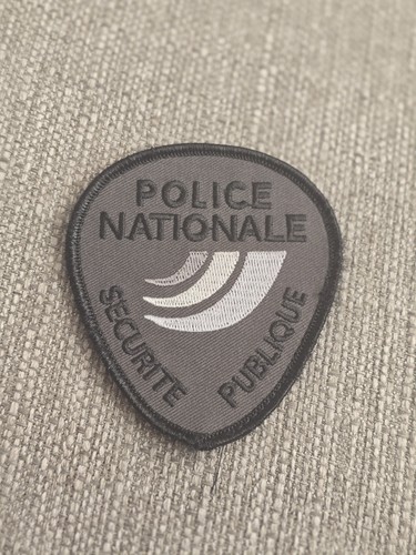 Ecusson brodé police - ecusson,