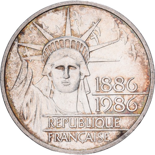 France 100 francs statue - france,, francs,