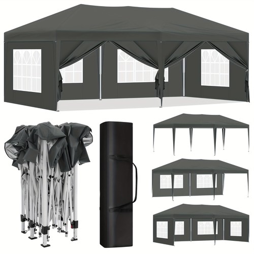 Tonnelle pliable 3x6m - 3x6m, tente