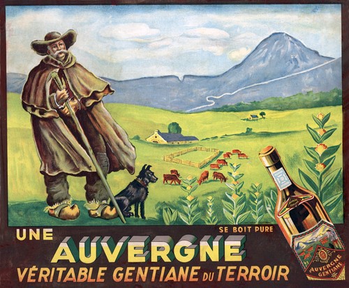 Poster affiche auvergne - poster,