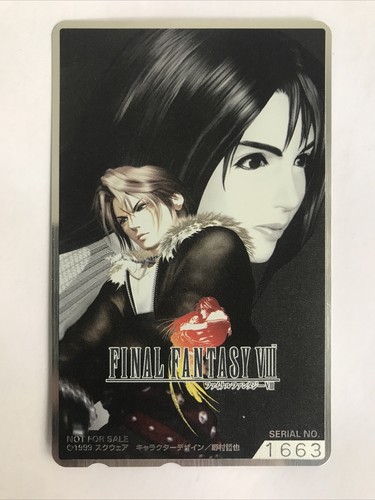 Final fantasy vlll - vlll, card