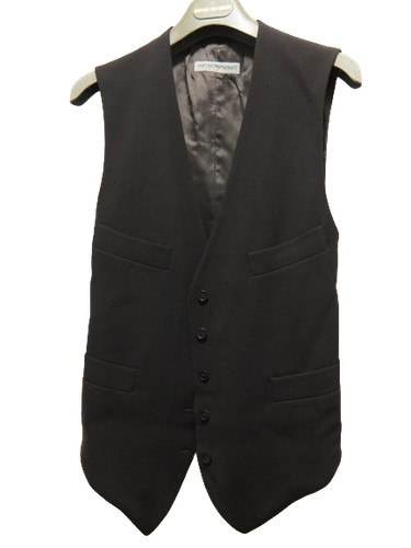 Emporio armani gilet crêpe - armani,