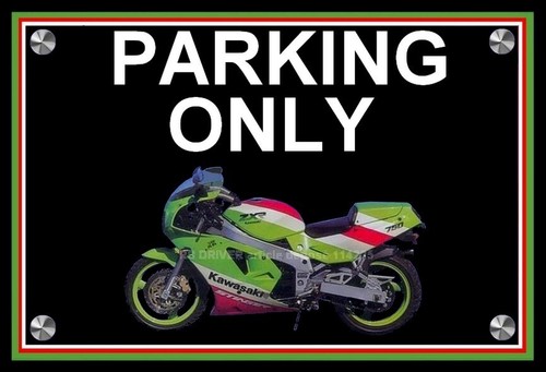 Plaque parking only kawasaki - parking,