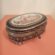 Grosse Boîte Porcelaine De