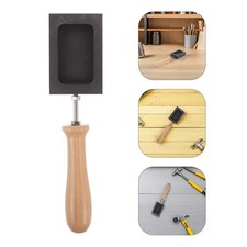  Moule à lingots en graphite avec poignée pour four de fusion des métaux