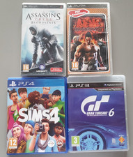 LOT DE 4 JEUX SONY PLAYSTATION PSP PS3 PS4 OCCASION