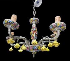 Lustre vintage en porcelaine