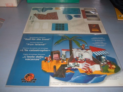Diorama kinder tom jerry - diorama,