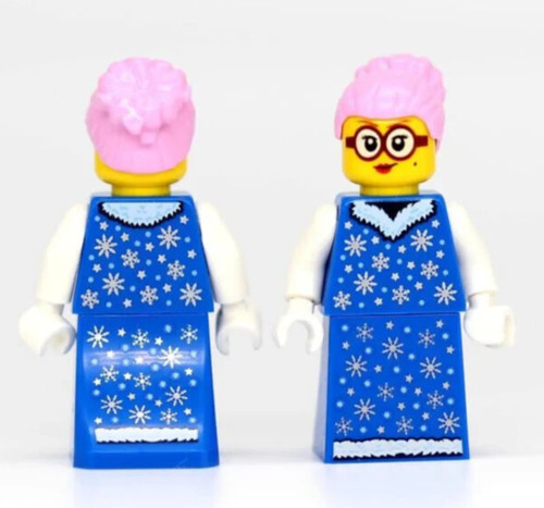 Minifigure lego lady hiver - lego,
