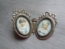 Ancien petit cadre double - ancien,