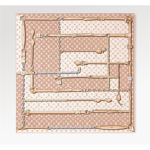 Louis vuitton foulard soie - louis, en