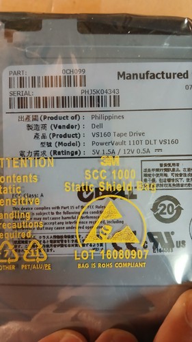 Dell powervault 110t - dell, vs160