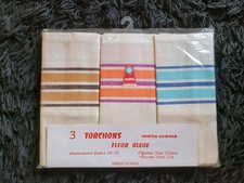 3 TORCHONS DE CUISINE MÉTIS