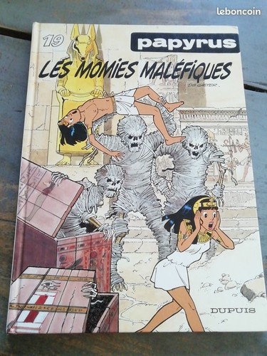 Papyrus tome les momies - bd,