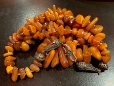 Rare beau long collier en - rare,