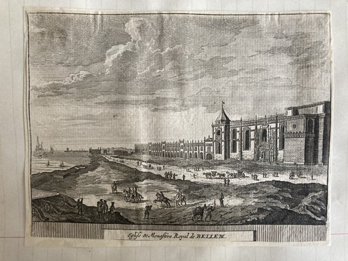Gravure eglise monastère - gravure,