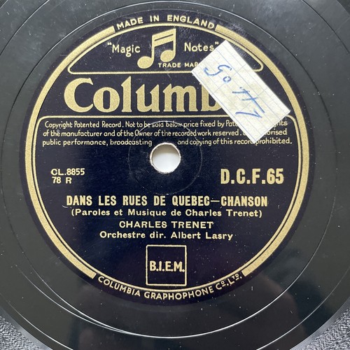 Rpm charles trenet dans - 78, trenet-
