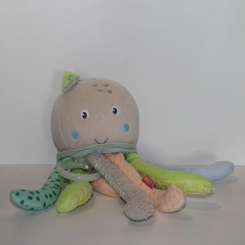 Doudou pieuvre fehn - doudou,