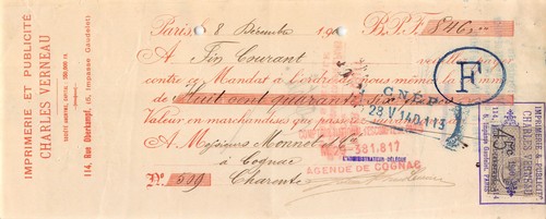 1900 imprimerie publicite - 1900,