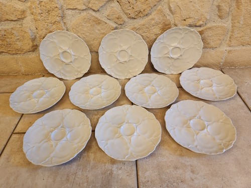 Lot assiettes à - 10,